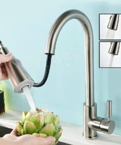 Vòi rửa chén nóng lạnh GOLICAA GL-417