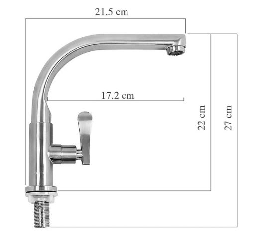 Vòi rửa chén lạnh GOLICAA GL-507 - 3