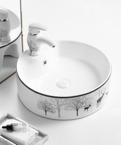 Lavabo sứ cao cấp GOLICAA GL-3201 - 12 Lavabo sứ cao cấp GOLICAA GL-3201 - 11