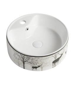 Lavabo sứ cao cấp GOLICAA GL-3201