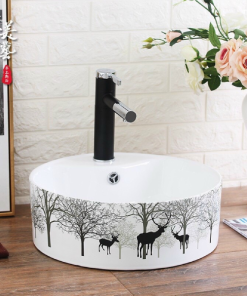 Lavabo sứ cao cấp GOLICAA GL-3201 - 14 Lavabo sứ cao cấp GOLICAA GL-3201 - 13