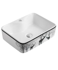 Lavabo sứ cao cấp GOLICAA GL-3204