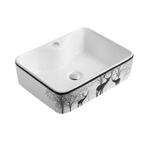Lavabo sứ cao cấp GOLICAA GL-3204 - 1