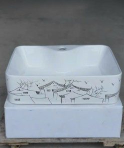 Lavabo sứ cao cấp GOLICAA GL-3261 - 11