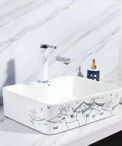 Lavabo sứ cao cấp GOLICAA GL-3261 - 13