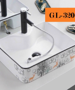 Lavabo sứ cao cấp GOLICAA GL-3206 - 9