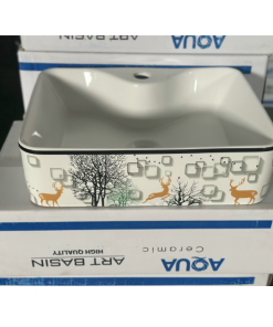 Lavabo sứ cao cấp GOLICAA GL-3206 - 7