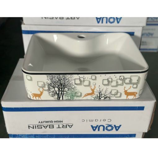 Lavabo sứ cao cấp GOLICAA GL-3206 - 3
