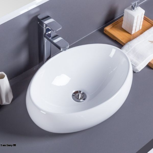 Lavabo sứ cao cấp GOLICAA GL-3208 - 5