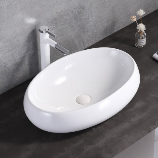 Lavabo sứ cao cấp GOLICAA GL-3208 - 7