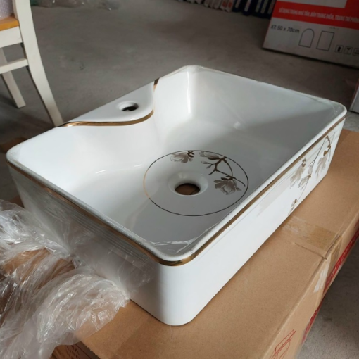 Lavabo sứ cao cấp GOLICAA GL-3246 - 7