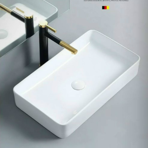 Lavabo sứ cao cấp GOLICAA GL-3254 - 5