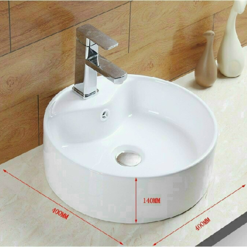 Lavabo sứ cao cấp GOLICAA GL-3253 - 7