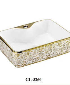 Lavabo sứ cao cấp GOLICAA GL-3260
