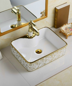 Lavabo sứ cao cấp GOLICAA GL-3260 - 11
