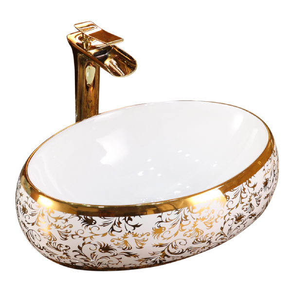 Lavabo sứ cao cấp GOLICAA GL-3219