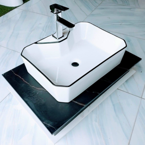 Lavabo sứ cao cấp GOLICAA GL-3217 - 5