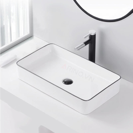 Lavabo sứ cao cấp GOLICAA GL-3220 - 3