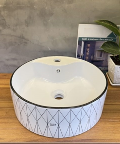 Lavabo sứ cao cấp GOLICAA GL-3210 - 9