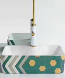 Lavabo sứ cao cấp GOLICAA GL-3266 - 11