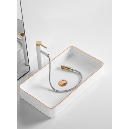Lavabo sứ cao cấp GOLICAA GL-3216 - 1
