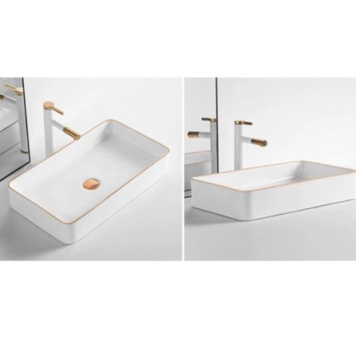 Lavabo sứ cao cấp GOLICAA GL-3216 - 5