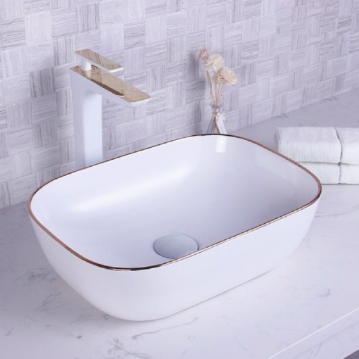 Lavabo sứ cao cấp GOLICAA GL-3212 - 5