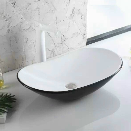 Lavabo sứ cao cấp GOLICAA GL-3257 - 5