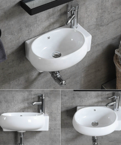 Lavabo sứ cao cấp GOLICAA GL-3228 - 13