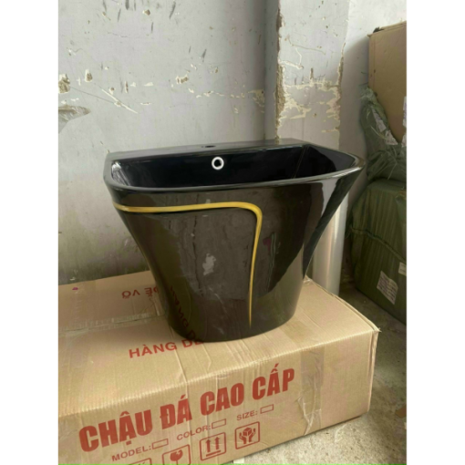 Lavabo sứ cao cấp GOLICAA GL-3227 - 5