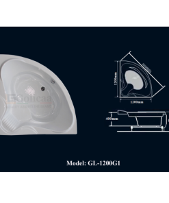 Bồn tắm GOLICAA GL-1200G1 - 7