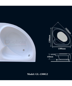 Bồn tắm GOLICAA GL-1300G2 - 8 Bồn tắm GOLICAA GL-1300G2 - 7