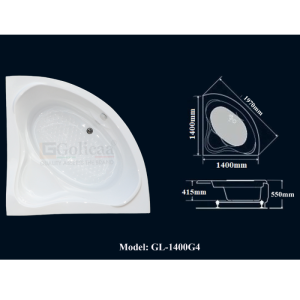 Bồn tắm GOLICAA GL-1400G4 - 7