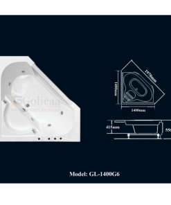 Bồn tắm GOLICAA GL-1400G6 - 7