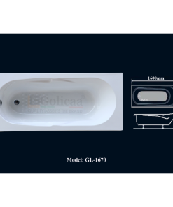 Bồn tắm GOLICAA GL-1670 - 13