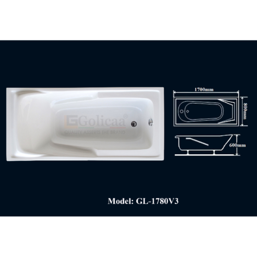 Bồn tắm GOLICAA GL-1780V3 - 5
