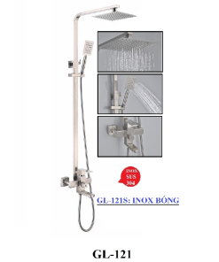 Sen tắm vuông nóng lạnh GOLICAA GL-121 - 11