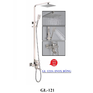 Sen tắm vuông nóng lạnh GOLICAA GL-121 - 11