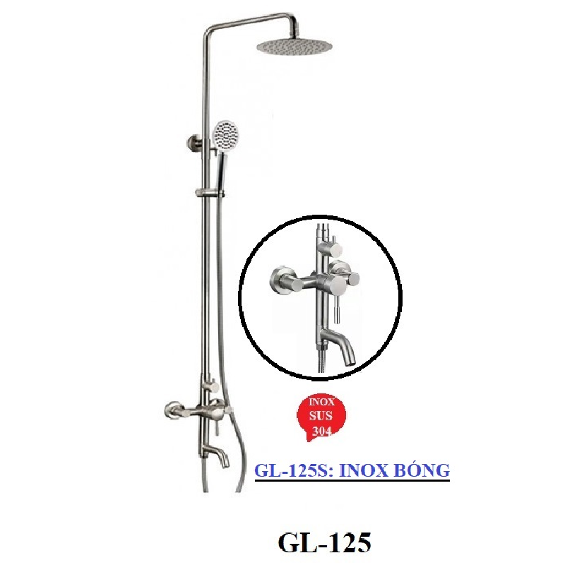 Sen tắm nóng lạnh GOLICAA GL-125