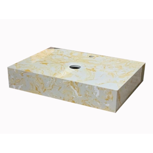 Bàn đá 1 tầng đặt lavabo GOLICAA GL-BDH06V - 1