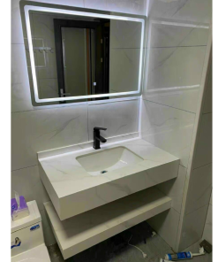 Bàn đá lavabo 2 tầng và gương đèn led GOLICAA GL-BD2T.T - 10 Bàn đá lavabo 2 tầng và gương đèn led GOLICAA GL-BD2T.T - 9