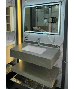 Bàn đá lavabo 2 tầng và gương đèn led GOLICAA GL-BD2T.X - 10 Bàn đá lavabo 2 tầng và gương đèn led GOLICAA GL-BD2T.X - 9