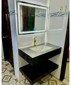 Bàn đá lavabo 2 tầng và gương đèn led GOLICAA GL-BD2T.D - 14 Bàn đá lavabo 2 tầng và gương đèn led GOLICAA GL-BD2T.D - 13
