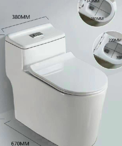 Bồn cầu liền khối GOLICAA GL-2227 - 9