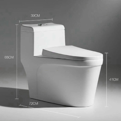 Bồn cầu liền khối GOLICAA GL-2225 - 3