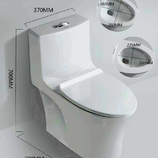 Bồn cầu liền khối GOLICAA GL-2220 - 5