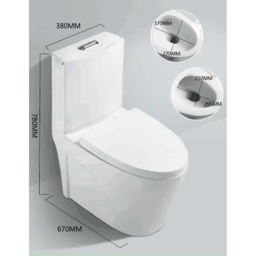 Bồn cầu liền khối GOLICAA GL-2218 - 3