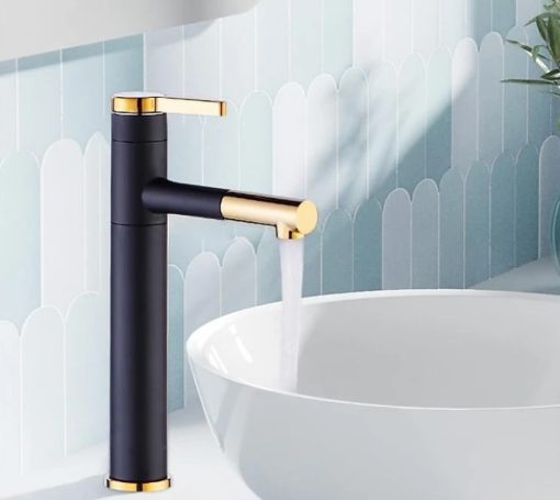 Vòi lavabo nóng lạnh GOLICAA GL-1019C - 5