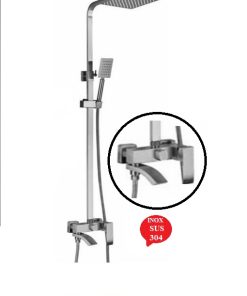 Sen tắm vuông nóng lạnh GOLICAA GL-153