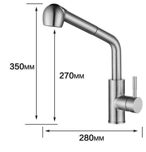 Vòi rửa chén nóng lạnh GOLICAA GL-415 - 3